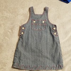 Girls denim dress